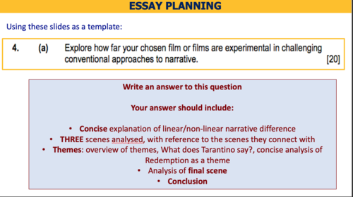 what is experimental narrative