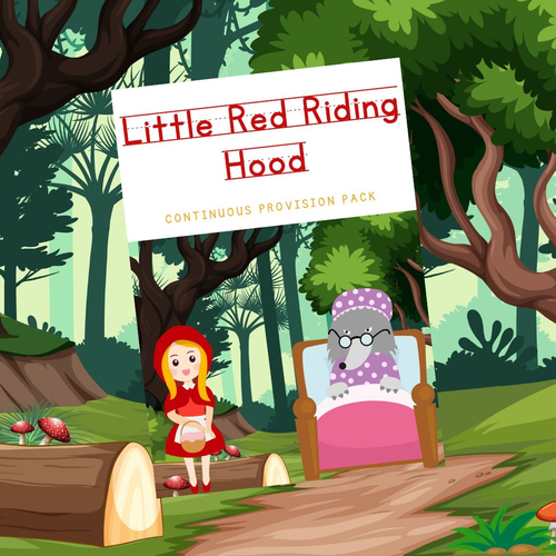 Little Red Riding Hood EYFS/KS1 Phonics and Maths Continuous Provision ...