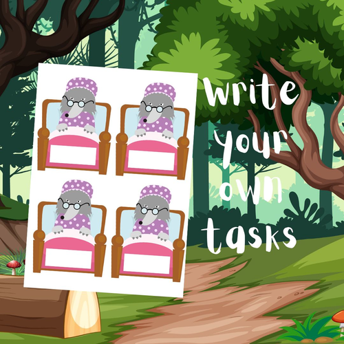 Little Red Riding Hood EYFS/KS1 Phonics and Maths Continuous Provision