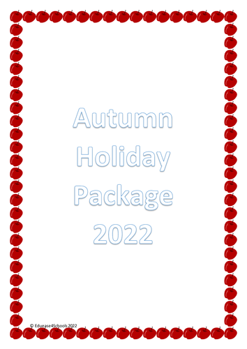 Autumn Activity Pack | Teaching Resources