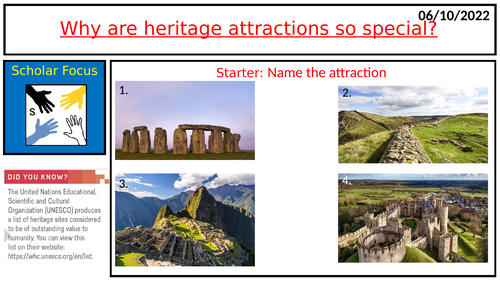 define heritage tourism in your own words