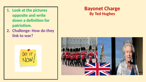 Bayonet Charge GCSE PPT