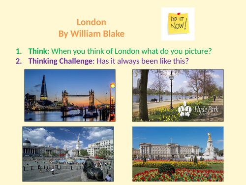 London GCSE PPT