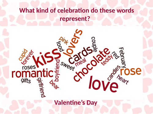 Valentine GCSE PPT