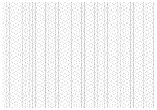 Isometric drawing grid paper - printable | Teaching Resources