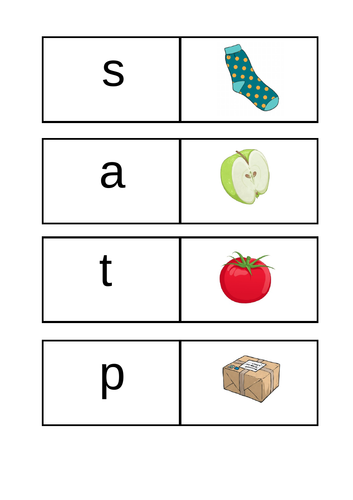 Phonics Phase 2 Flashcards