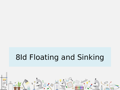 8Id Floating and Sinking - Lesson 4 of 8I Fluids (Exploring Science ...