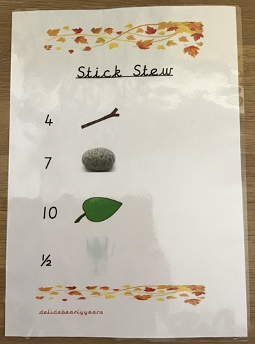 Mud kitchen recipe cards and cafe menu | Teaching Resources