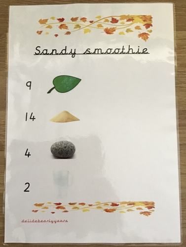 Mud kitchen recipe cards and cafe menu | Teaching Resources