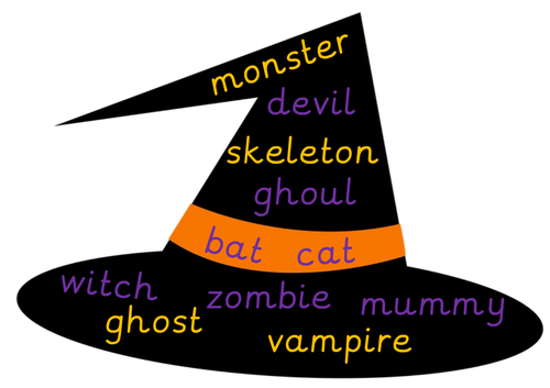 halloween-words-teaching-resources