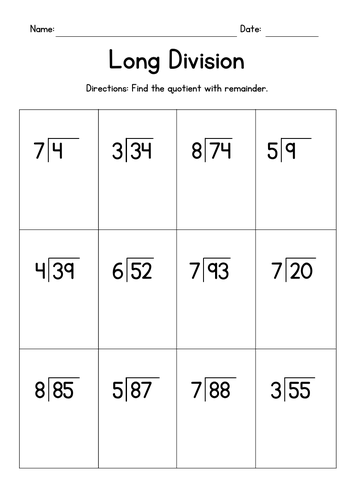 long-division-with-remainders-teaching-resources