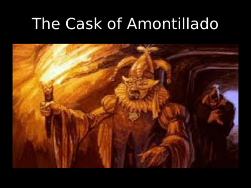 Cask of Amontillado PowerPoint Lesson