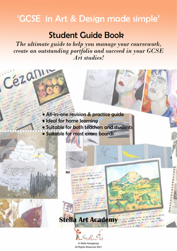 GCSE Art & Design - All in one STUDENT GUIDE BOOK | Teaching Resources