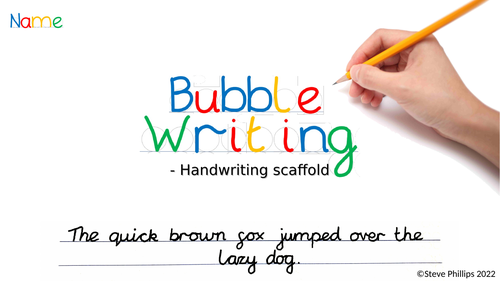 handwriting practice uks2