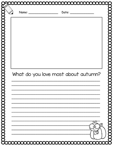 Fall (USA) and autumn (UK) English writing prompts | Teaching Resources