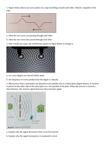 AS/Alevel-AQA-Wave properties 2 | Teaching Resources