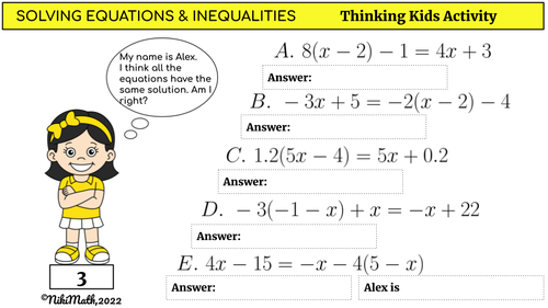 multi-step-equations-inequalities-no-solution-all-real-x-included-thinking-kids-activity