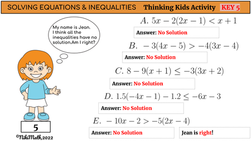 multi-step-equations-inequalities-no-solution-all-real-x-included-thinking-kids-activity