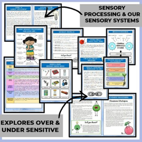 The In's & Out's of Sensory Processing Occupational Therapy Handout