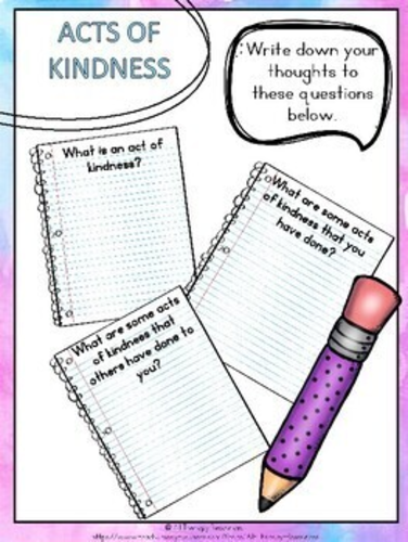 Being Kind is Cool Workbook Counseling Lesson Anti-bullying Kindness ...