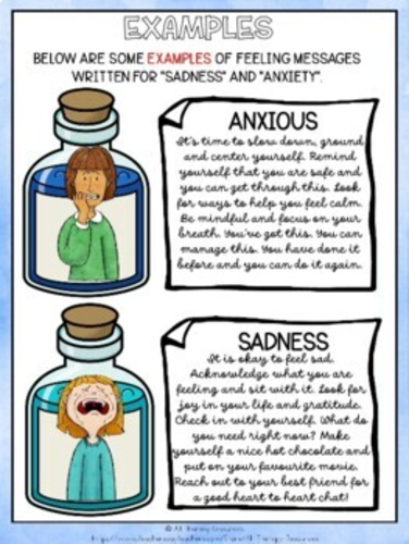 Feeling Messages In a Bottle - Awareness, Self Care & Insight ...