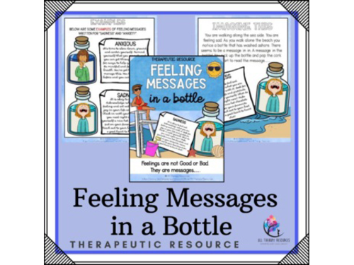 Feeling Messages In a Bottle - Awareness, Self Care & Insight ...