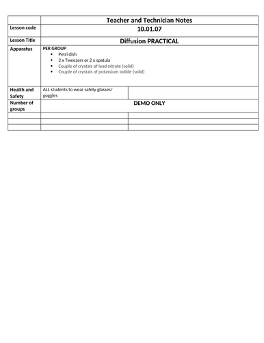Cambridge iGCSE Chemistry States of Matter | Teaching Resources