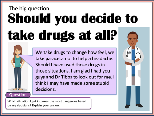 KS5 Drugs Alcohol PSHE | Teaching Resources