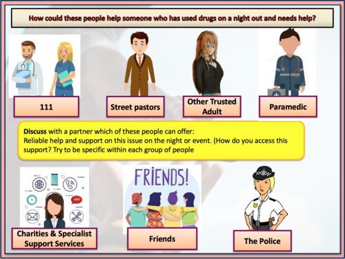 KS5 Drugs Alcohol PSHE | Teaching Resources