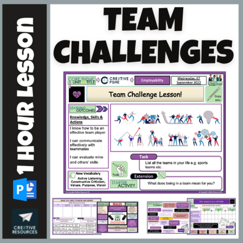 Teamwork Challenge Lesson | Teaching Resources
