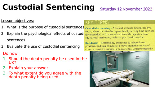 aqa-a-level-psychology-custodial-sentences-teaching-resources