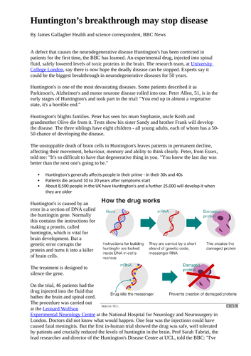 Aqa A Level Biology 38 The Control Of Gene Expression 3 Reg Of Transcription And Translation