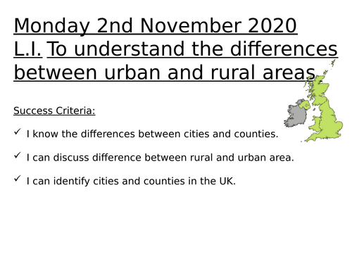 geography-differences-between-urban-and-rural-teaching-resources