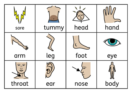 I feel sick PECS visual for communication | Teaching Resources