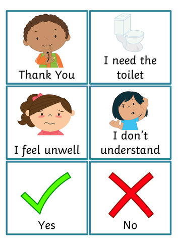 Communication Prompt Cards Teaching Resources