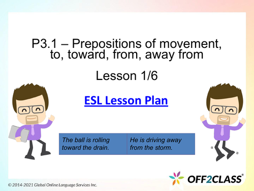 Teaching Prepositions Of Movement — Free ESL Lesson Plan | Teaching ...