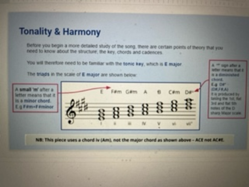 WJEC GCSE Music Set Work (Everything Music Go - Manics) | Teaching ...
