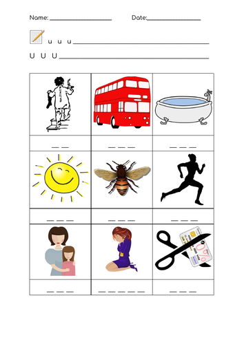 Jolly Phonics Group 3 Worksheets (differentiated)- G O U L F B ...