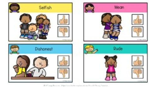 Character Traits Choice Cards | Exploring Personality | Counseling ...