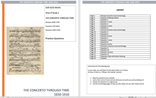 ocr-gcse-music-the-concerto-through-time-practice-questions