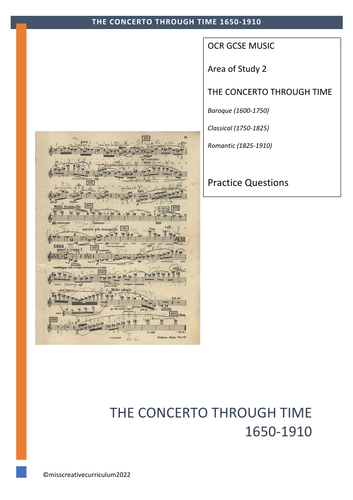 ocr-gcse-music-the-concerto-through-time-practice-questions