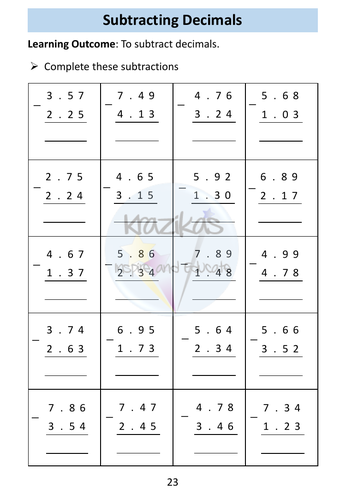 Decimals Workbook - Functional Skills Maths - Entry Level 3 | Teaching ...