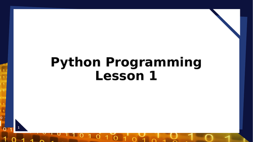 KS3 Computer Science Python Programming Unit Lessons | Teaching Resources