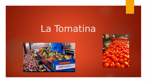 Spanish GCSE La Tomatina