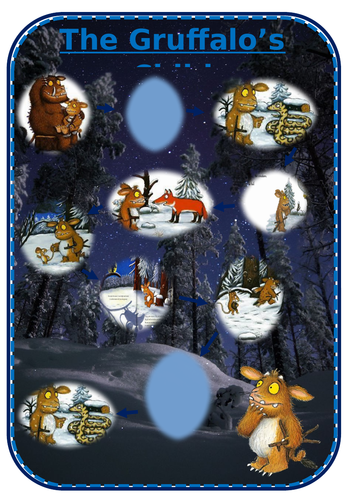 The Gruffalo's Child story map