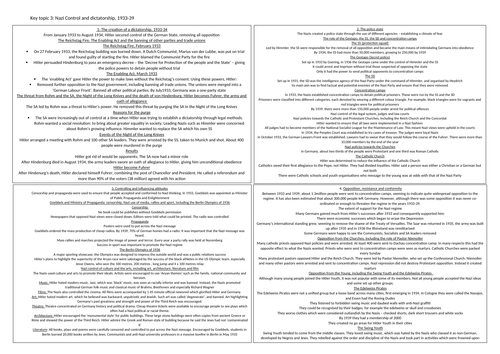 EDEXCEL Weimar and Nazi Germany ULTIMATE Revision Bundle | Teaching ...