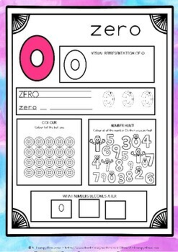 Learning Numbers 0-20 - Number Recognition, Writing, Number Worksheets Sns-Brigh10