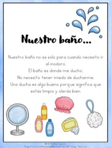 SPANISH VERSION - Encouraging Hygiene and Showering Social Narrative ...
