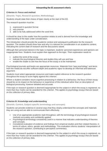 psychology-extended-essay-bundle-teaching-resources