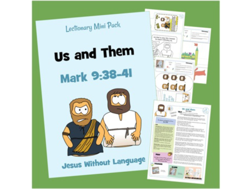 Us and Them Kidmin Lesson & Bible Crafts - Mark 9 | Teaching Resources